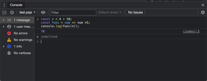 consoleOnDebug