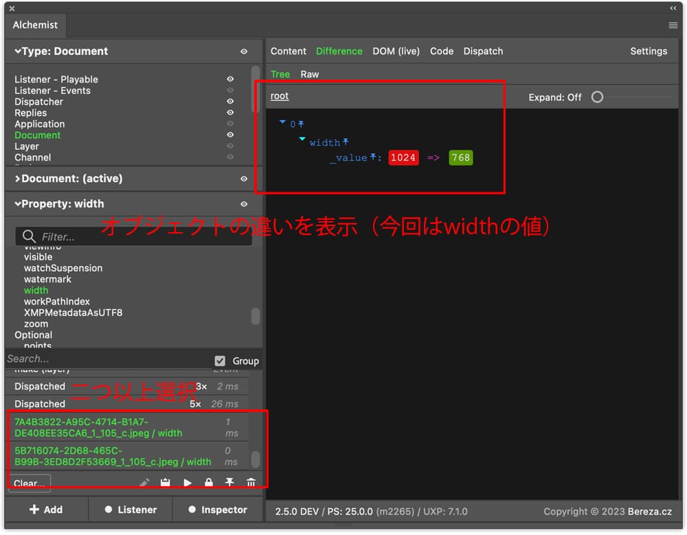 difference tab